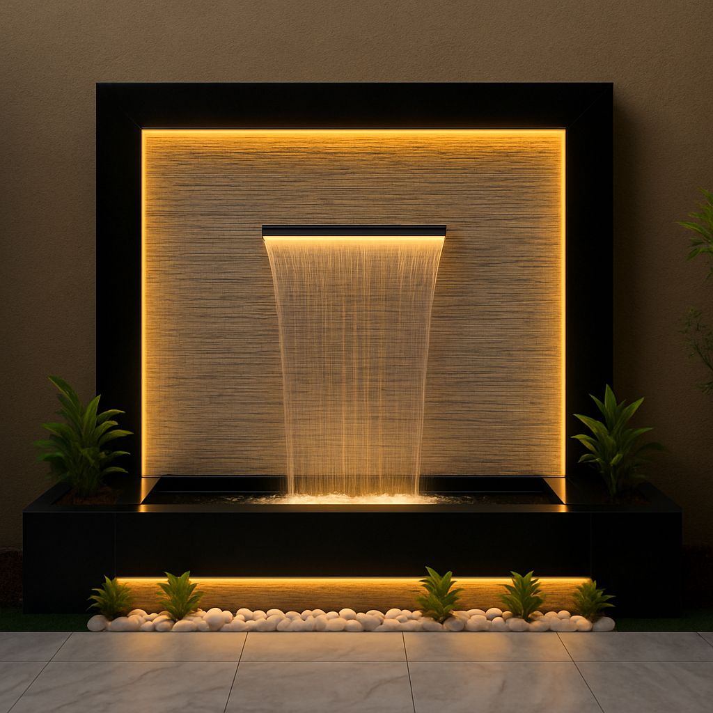 تركيب نوافير وشلالات بالطائف