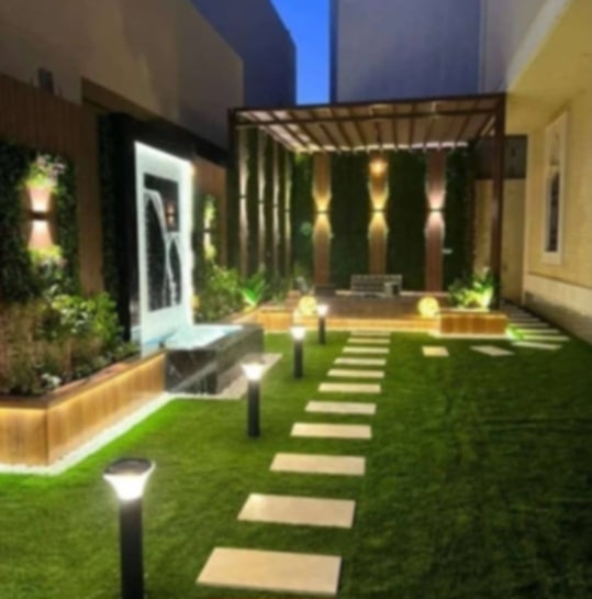 تصميم حدائق بالطائف