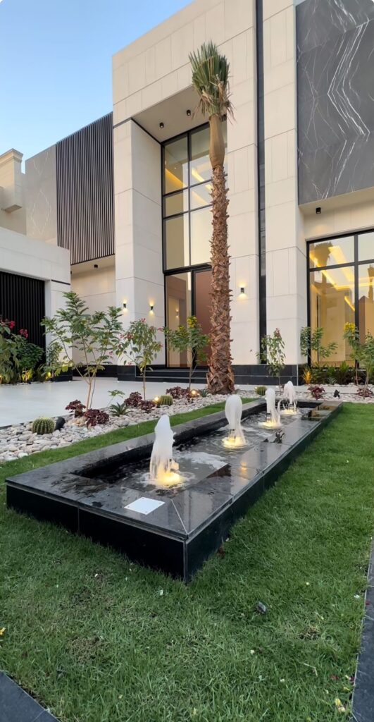 تركيب نوافير وشلالات بالطائف