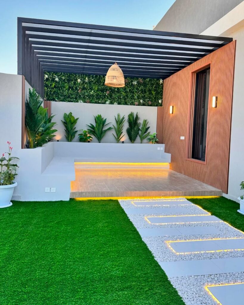 تنسيق حدائق بالطائف