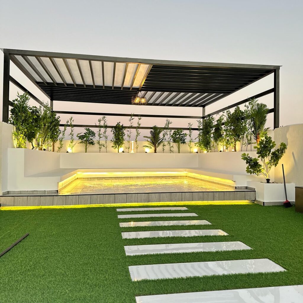 تنسيق حدائق الطائف