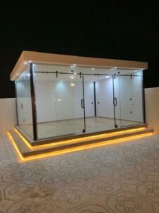 تركيب غرف زجاجيه بالطائف