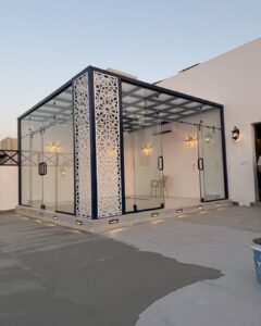 تركيب غرف زجاجيه بالطائف