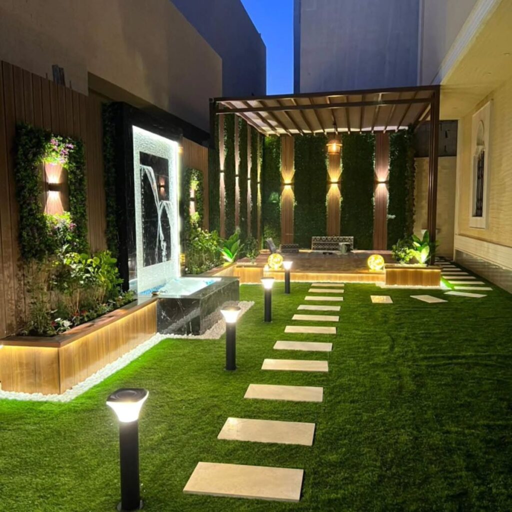 تنسيق حدائق بالطائف