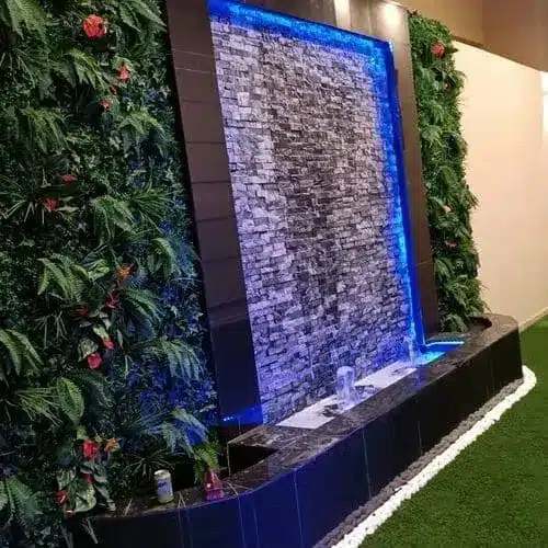 تصميم شلال بالطائف