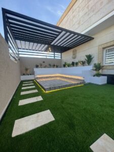 تصميم حدائق بالطائف